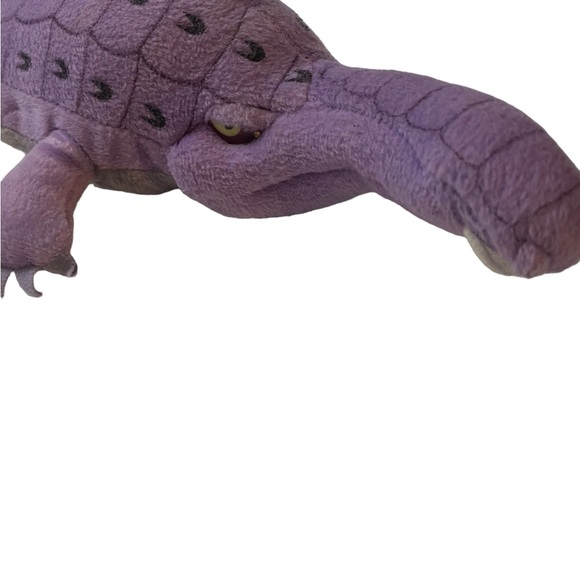 Ice Age 2 The Meltdown Cretaceous Dinosaur Nanco Purple Plush Doll 2006 RARE - Picture 4 of 9
